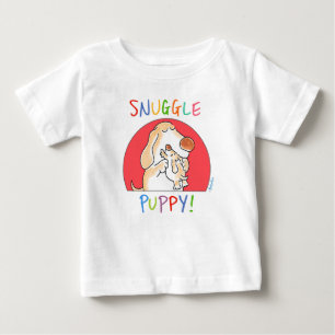 子犬を抱き寄せろ!サンドラ・ボイントン著 ベビーTシャツ