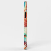 子犬を連れたアニメ少女 Case-Mate iPhoneケース (裏面/右)