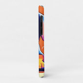 子犬カラフルのアートワーク Case-Mate iPhoneケース (裏面/左)