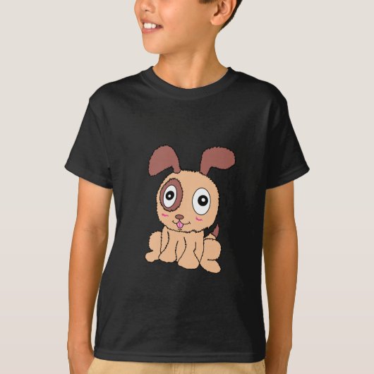 子犬キッズTシャツ Tシャツ (正面)