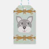 子犬ギフトラベル ギフトタグ (裏面)