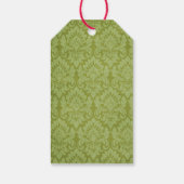 子犬クリスマスブラックドッグ ギフトタグ (裏面)