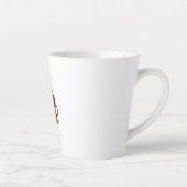 子犬コーヒームードマグ カフェラテマグ (右)