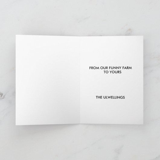 子犬ゴシック様式 カード (内部)