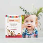 子犬サンキューカードポーティポーティタイボーイ サンキューカード (スタンド正面)