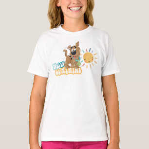 子犬スクービードゥー「ハローサンシャイン」 Tシャツ