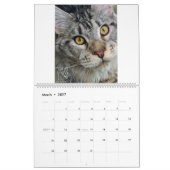 子犬ソックスCalendar氏 カレンダー (3月 2027)