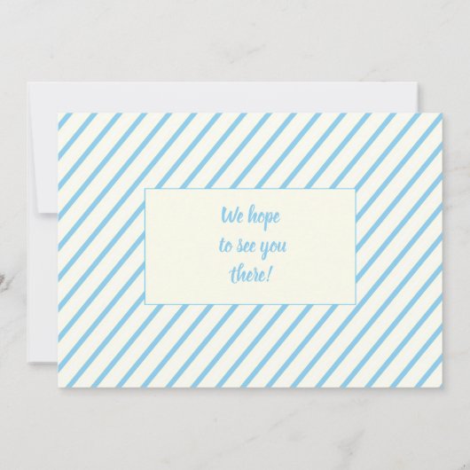 子犬🐶ドイツ羊飼い最初の誕生日写真 招待状 (裏面)