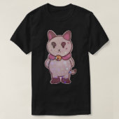 子犬ネコ Tシャツ (デザイン正面)