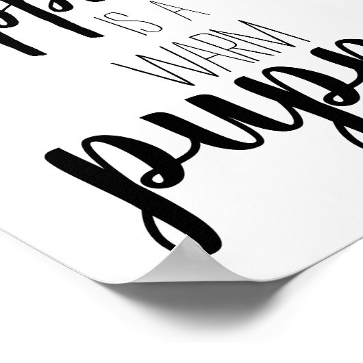 子犬ハピネス引用文 ポスター (角)