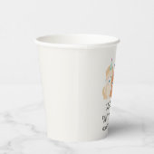 子犬パウィティ動物子供の誕生日 紙コップ (右)