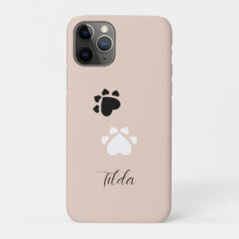 子犬パーソナライズされたのハート iPhone 11 PROケース