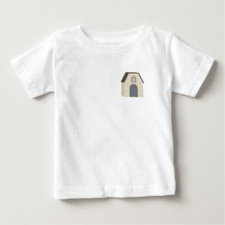 子犬パーティーのお誕生日おめでとう ベビーTシャツ