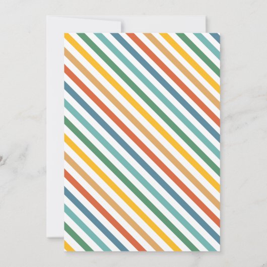 子犬パーティーアニマルズの誕生日 招待状 (裏面)