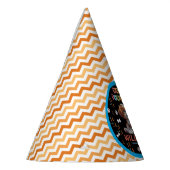 子犬パーティー誕生日 | かわいいキッズドッグテーマ パーティーハット (左)