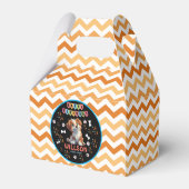 子犬パーティー誕生日 | かわいいキッズドッグテーマ フェイバーボックス (裏面サイド)