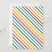 子犬パーティー・アニマルズの誕生日 招待状 (裏面)