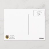 子犬ピットブルTボーン ポストカード (裏面)