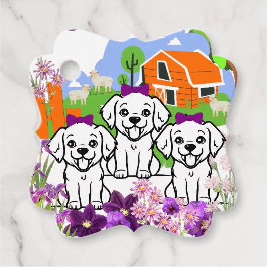 子犬ファンシー類 フェイバータグ (正面)