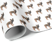 子犬フランスのの子犬 ラッピングペーパー (ロールコーナー)