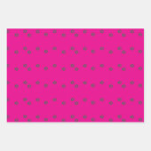 子犬プリント2025 ラッピングペーパーシート (正面2)