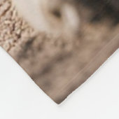 子犬ペットフォパーソナライズされたトギフカスタマイズト フリースブランケット (角)