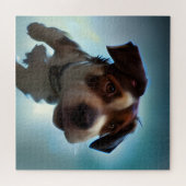 子犬ランニングの宇宙 ジグソーパズル (横)