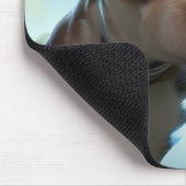 子犬ランニングの宇宙 マウスパッド (コーナー)