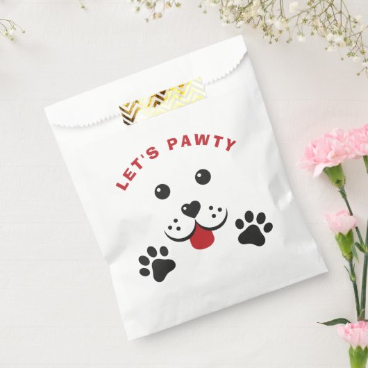 子犬レッツポーティ誕生日キッド フェイバーバッグ (封をした状態)