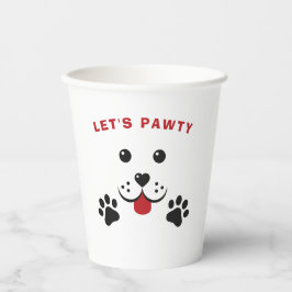 子犬レッツポーティ誕生日キッド 紙コップ