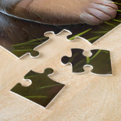 子犬動物愛好家パズル簡単ブレインアートパズル ジグソーパズル (側面)