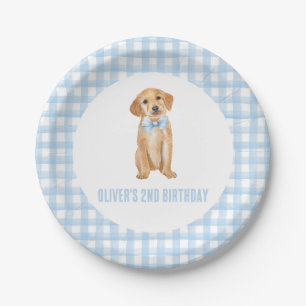 子犬名門私立校風のの誕生日 ペーパープレート
