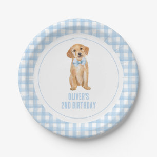 子犬名門私立校風のの誕生日 ペーパープレート
