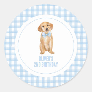 子犬名門私立校風のの誕生日 ラウンドシール