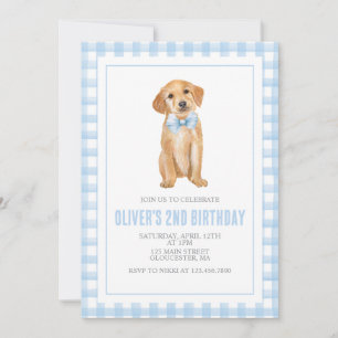子犬名門私立校風のの誕生日 招待状
