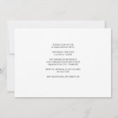 子犬大おもしろい学院卒業パーティー 招待状 (裏面)