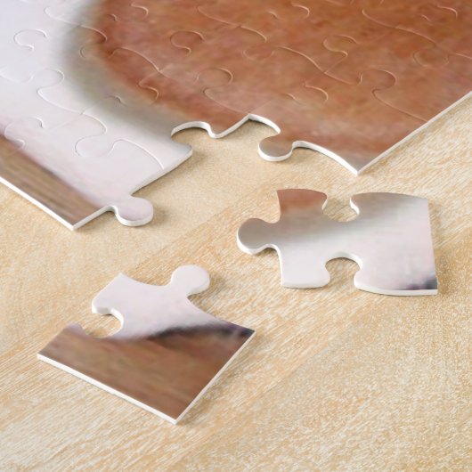 子犬子供へ ジグソーパズル (側面)