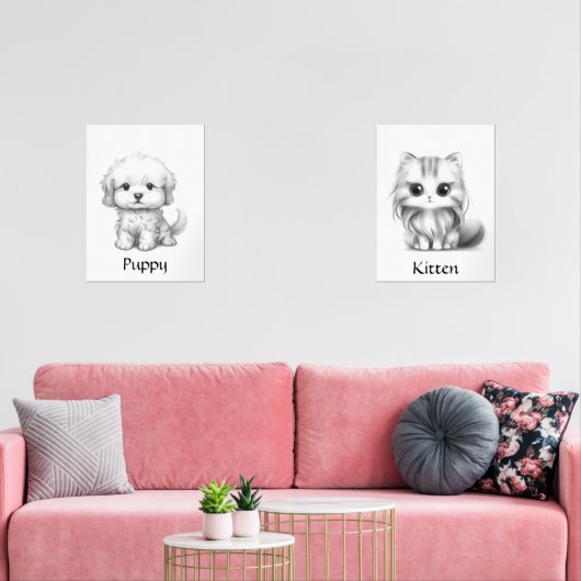 子犬子供部屋 (リビング)