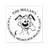 子犬熱狂するの恋人テーマ セルフインキングスタンプ (デザイン)