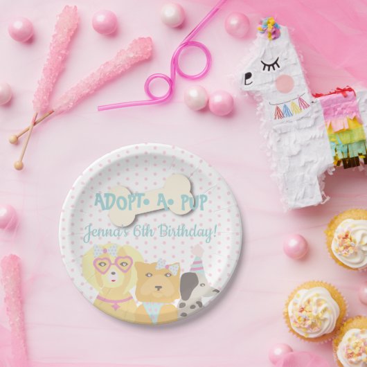 子犬用のパーティー ペーパープレート (パーティー)