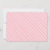 子犬用誕生日招待状ドッグパーティーポーティガール 招待状 (裏面)