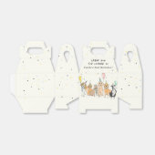 子犬誕生日ありがとう フェイバーボックス (折り畳みなし)