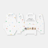 子犬誕生日ありがとう フェイバーボックス (折り畳みなし)