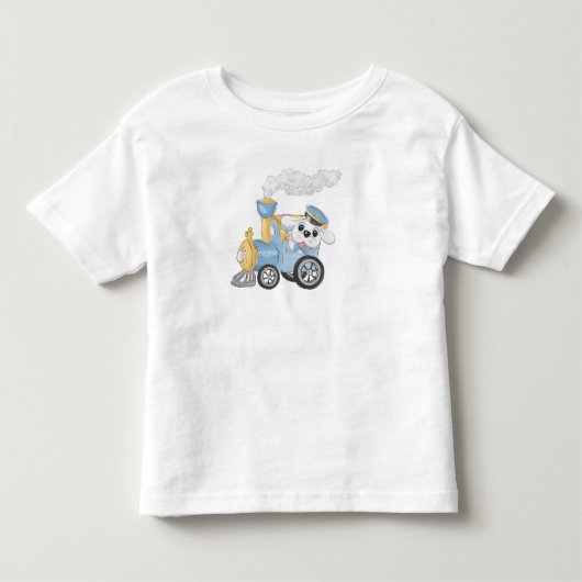子犬誕生日少年 トドラーTシャツ (正面)