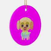 子犬誕生日 セラミックオーナメント (右)