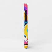 子犬鮮やかのアートワーク Case-Mate iPhoneケース (裏面/左)