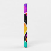 子犬鮮やかのアートワーク Case-Mate iPhoneケース (裏面/右)