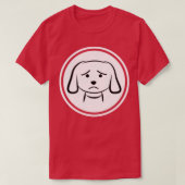 子犬2 Tシャツ (デザイン正面)