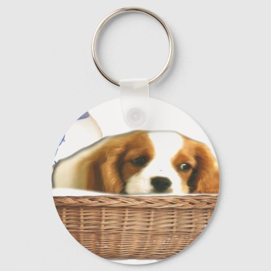 子犬 キーホルダー (正面)