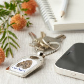 子犬 キーホルダー (側面)